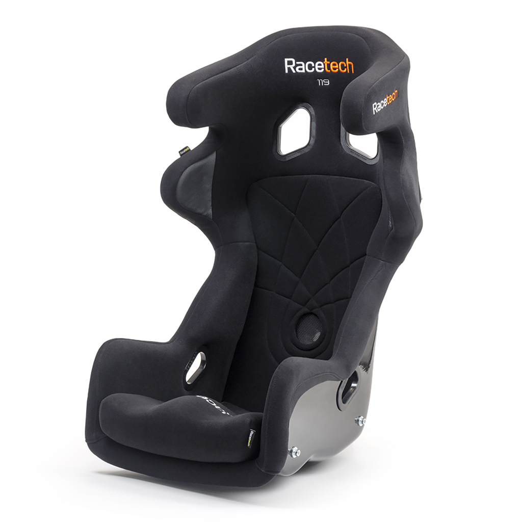 Pair Of Black Faux Leather Reclinable Bucket Racing Seats – Universal Front Fit